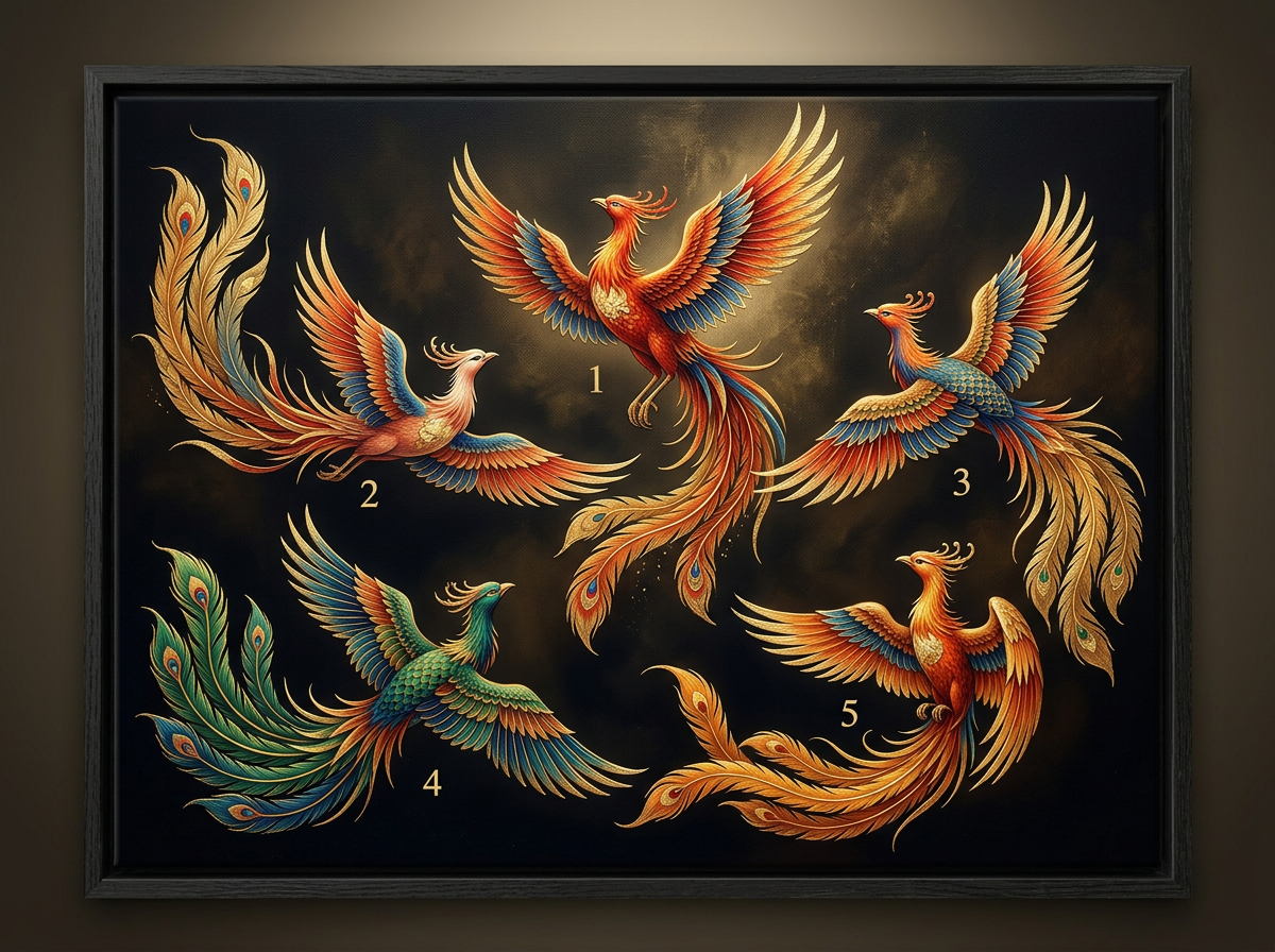พลังมงคล 5 ประการของภาพหงส์ฟีนิกซ์ที่คุณจะได้รับ – ภาพหงส์ฟีนิกซ์